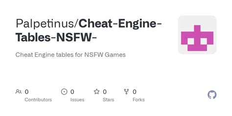 Cheat Engine tables for NSFW Games